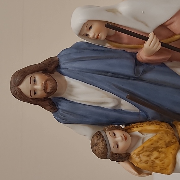 NWOT Vintage Home Interior The Shepherds Voice Figurine In Original Box - Picture 3 of 17